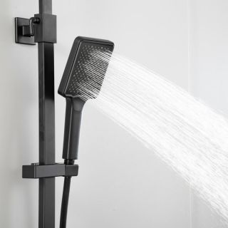 Душевая стойка Frap F2490-6 черный